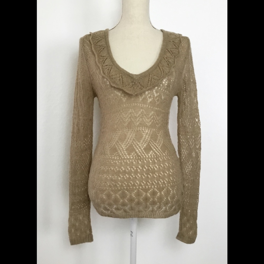 New Peppe Peluso Crochet Sweater